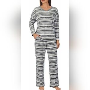 NAUTICA LADIES FLEECE PAJAMA SET